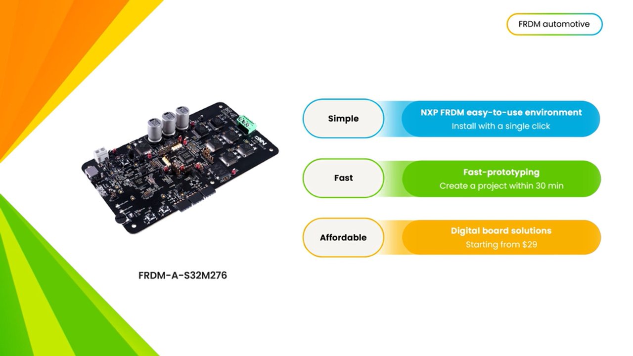 FRDM Automotive: Simplifying Software-Defined Mobility Development Image